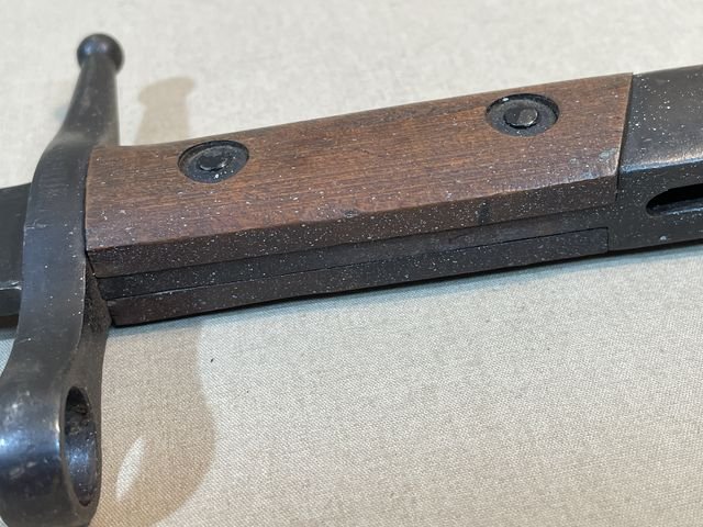 Original WWII Italian Carcano M91 Bayonet & Scabbard — image 14