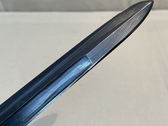 Original WWII Italian Carcano M91 Bayonet & Scabbard — image 16