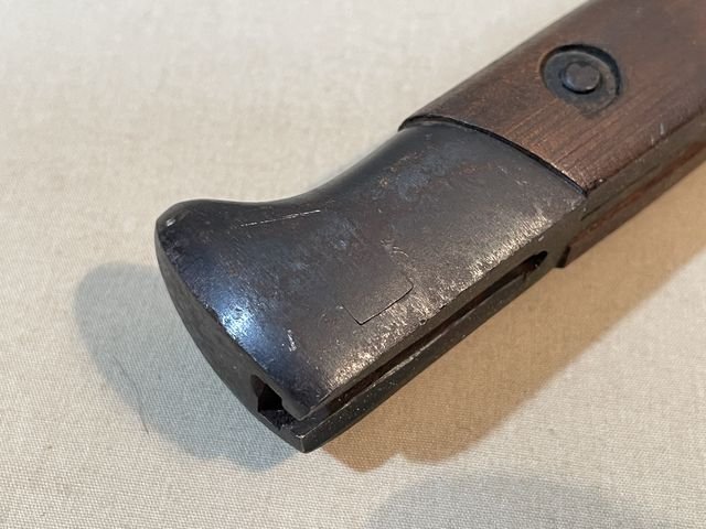 Original WWII Italian Carcano M91 Bayonet & Scabbard — image 21
