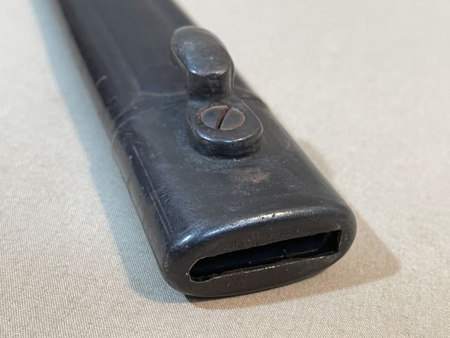 Original WWII Italian Carcano M91 Bayonet & Scabbard — image 22