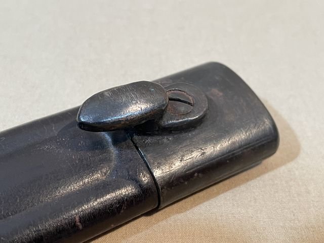 Original WWII Italian Carcano M91 Bayonet & Scabbard — image 23