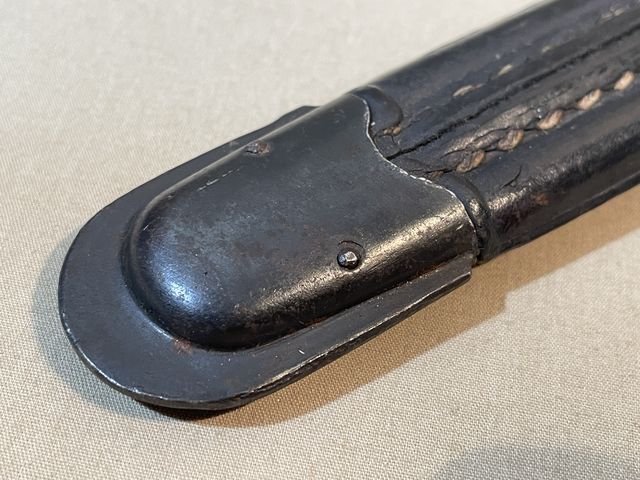 Original WWII Italian Carcano M91 Bayonet & Scabbard — image 27