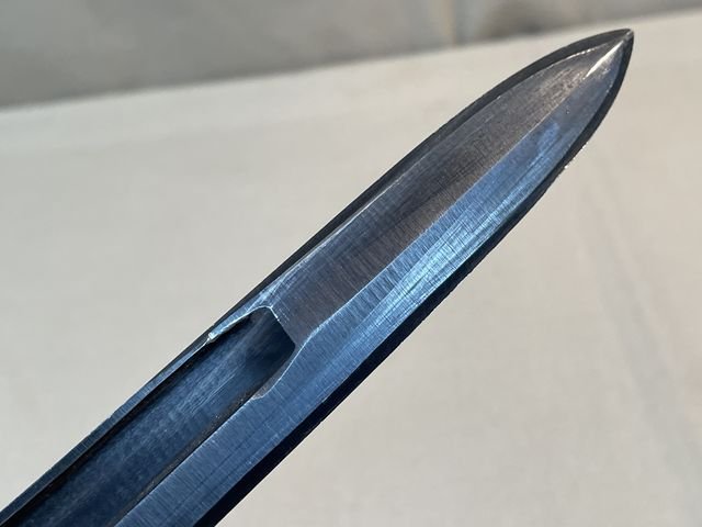 Original WWII Italian Carcano M91 Bayonet & Scabbard — image 6