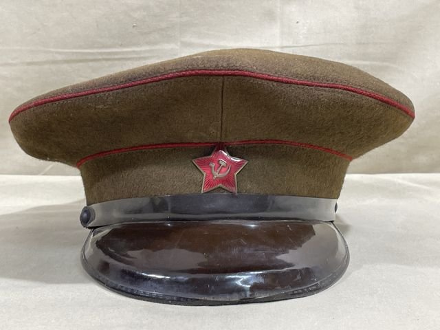 Original? WWII Russian Infantry Peaked Cap — image 2