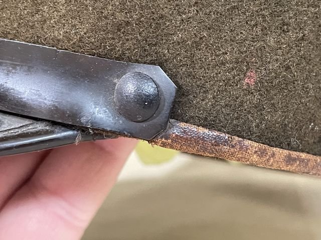 Original? WWII Russian Infantry Peaked Cap — image 4