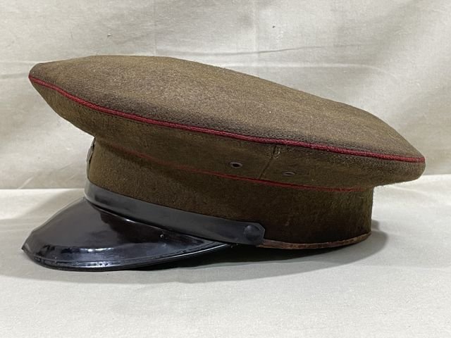 Original? WWII Russian Infantry Peaked Cap — image 8