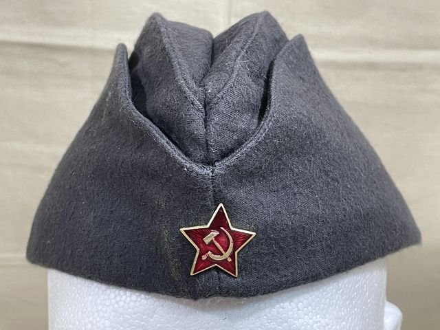 Original COLD WAR Era Russian Overseas Cap — image 2