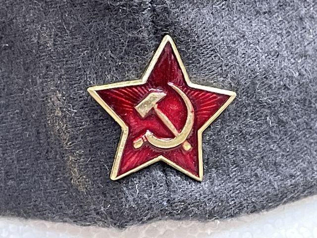 Original COLD WAR Era Russian Overseas Cap — image 3