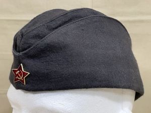 Original COLD WAR Era Russian Overseas Cap