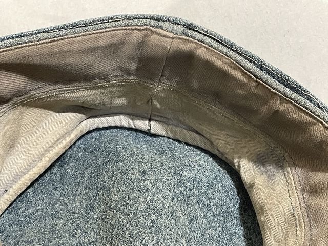 Original WWII Swiss Army M43 Style Cap, Size 57 — image 14