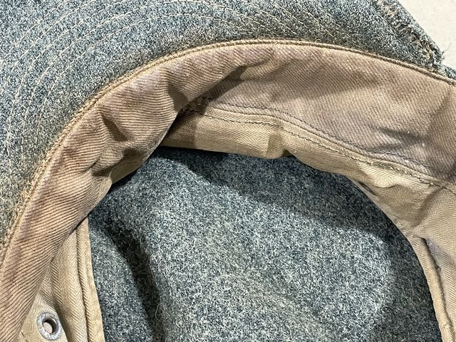 Original WWII Swiss Army M43 Style Cap, Size 57 — image 15