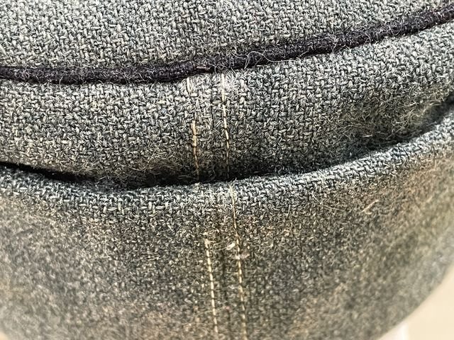 Original WWII Swiss Army M43 Style Cap, Size 57 — image 7