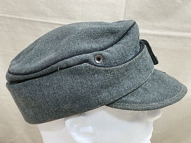 Original WWII Swiss Army M43 Style Cap, Size 57 — image 8