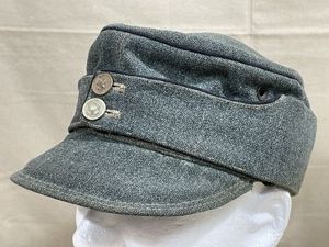 Original WWII Swiss Army M43 Style Cap, Size 57