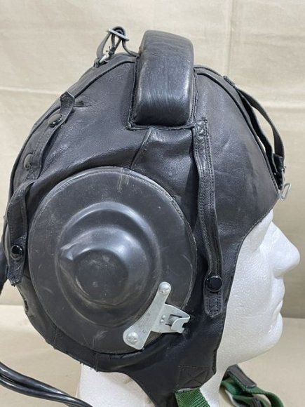 Original 1965 COLD WAR Russian Flight Helmet, Size 54 — image 10
