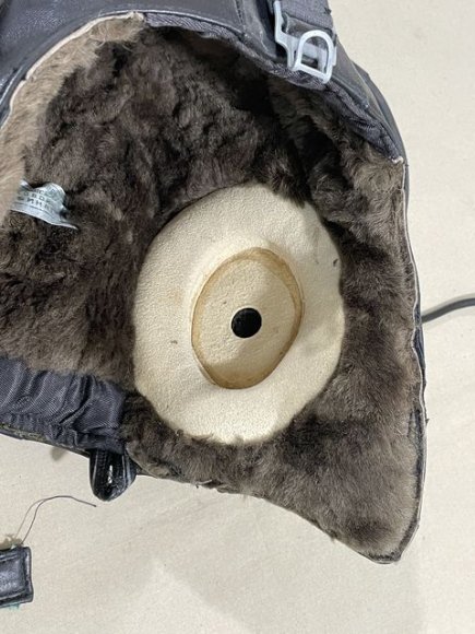 Original 1965 COLD WAR Russian Flight Helmet, Size 54 — image 15