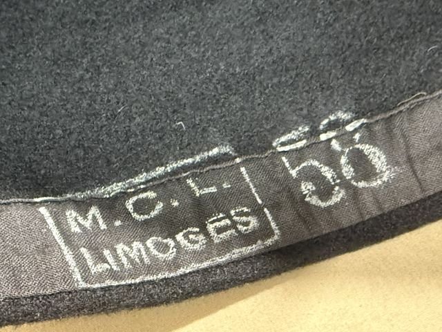 Original French Navy Overseas Cap M.C.L. LIMOGES, Size 58 — image 9