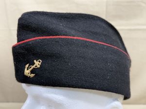 Original French Navy Overseas Cap M.C.L. LIMOGES, Size 58