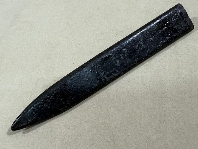 Original WWII French Fighting Knife and Scabbard, Made During German Occupation! — image 13