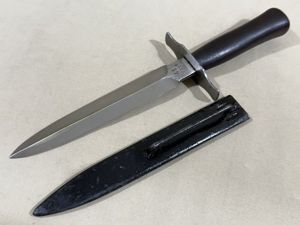 Original WWII French Fighting Knife and Scabbard, Made During German …