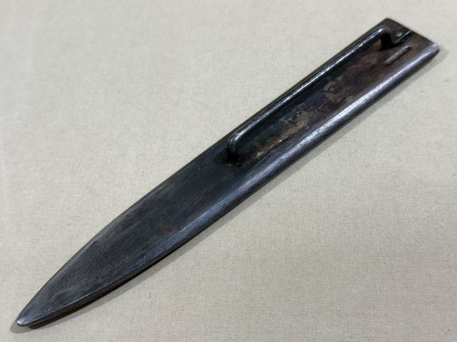Original WWII French Fighting Knife and Scabbard, Made During German Occupation! — image 13