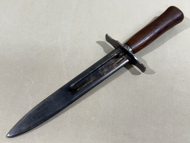 Original WWII French Fighting Knife and Scabbard, Made During German Occupation! — image 17