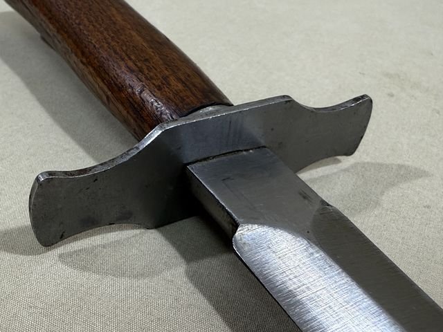 Original WWII French Fighting Knife and Scabbard, Made During German Occupation! — image 7