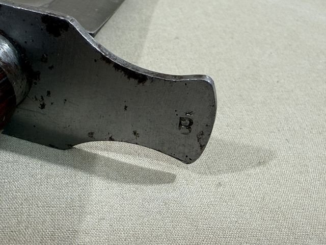 Original WWII French Fighting Knife and Scabbard, Made During German Occupation! — image 9