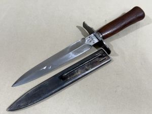 Original WWII French Fighting Knife and Scabbard, Made During German …