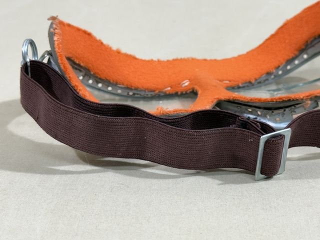 Original 1973 COLD WAR Russian Flight Helmet Goggles — image 7