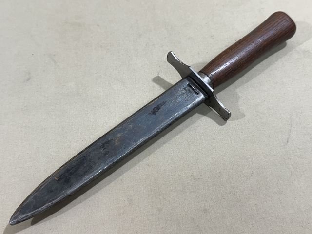 Original WWII French Fighting Knife and Scabbard, Made During German Occupation! — image 19