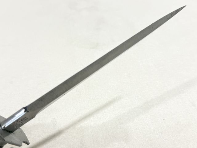 Original WWII French Fighting Knife and Scabbard, Made During German Occupation! — image 4