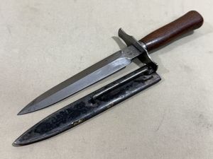 Original WWII French Fighting Knife and Scabbard, Made During German …