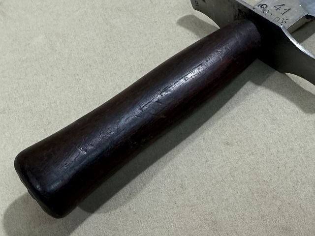 Original WWII French Fighting Knife and Scabbard, Made During German Occupation! — image 10