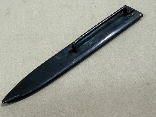 Original WWII French Fighting Knife and Scabbard, Made During German Occupation! — image 13