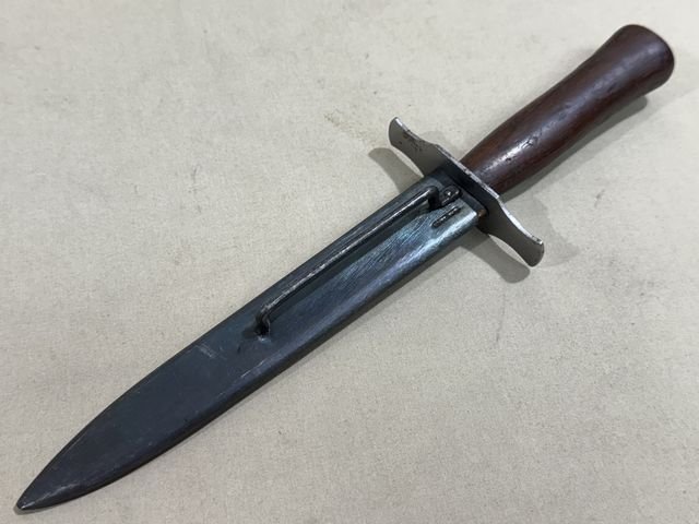 Original WWII French Fighting Knife and Scabbard, Made During German Occupation! — image 18