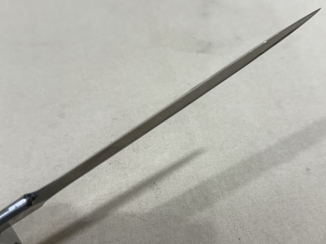 Original WWII French Fighting Knife and Scabbard, Made During German Occupation! — image 4