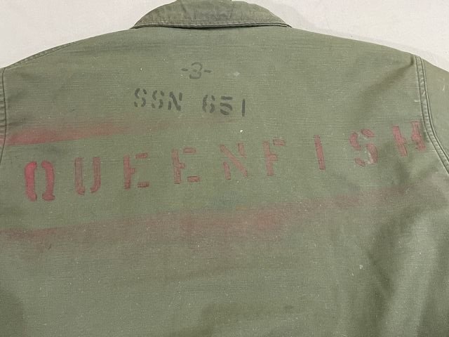 Original Vietnam Era US Navy A2 Deck Jacket, NAMED LARGE SIZE — image 11