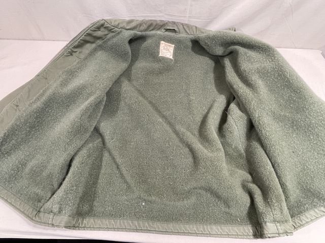 Original Vietnam Era US Navy A2 Deck Jacket, NAMED LARGE SIZE — image 16