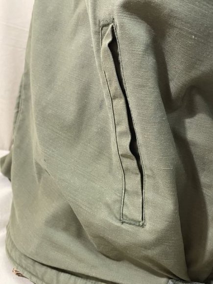 Original Vietnam Era US Navy A2 Deck Jacket, NAMED LARGE SIZE — image 4