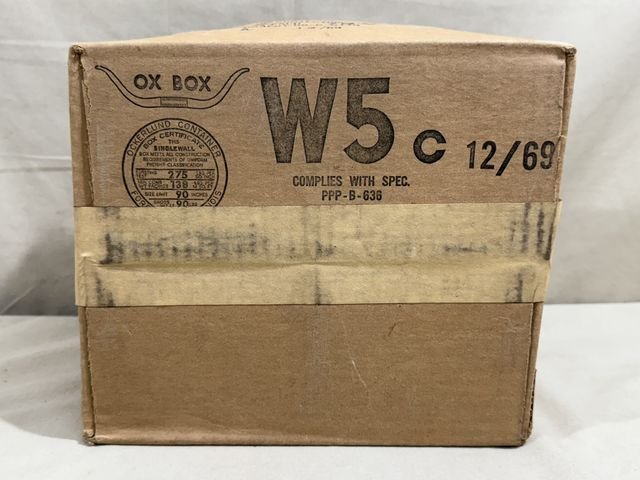 Original 1969 US Bag, Protective, Magazine 500 Each, Full Unopened Box — image 10