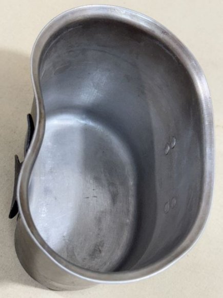 Original Korean War Era US Army Canteen Cup, 1953 Dated — image 3