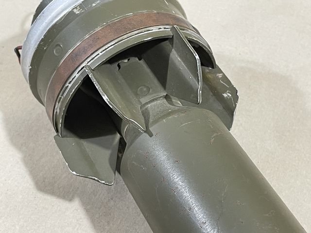 Original Korean War Era US 3.5' Super Bazooka Training Rocket, M29A2 — image 10