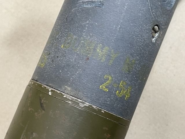 Original Korean War Era US 3.5' Super Bazooka Training Rocket, M29A2 — image 13
