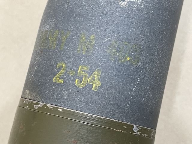 Original Korean War Era US 3.5' Super Bazooka Training Rocket, M29A2 — image 14