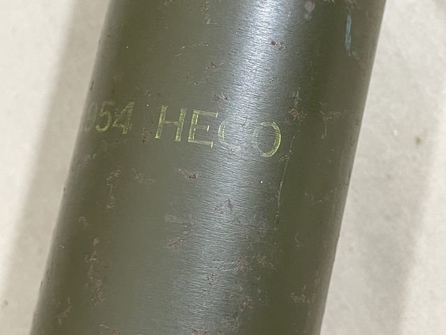 Original Korean War Era US 3.5' Super Bazooka Training Rocket, M29A2 — image 17