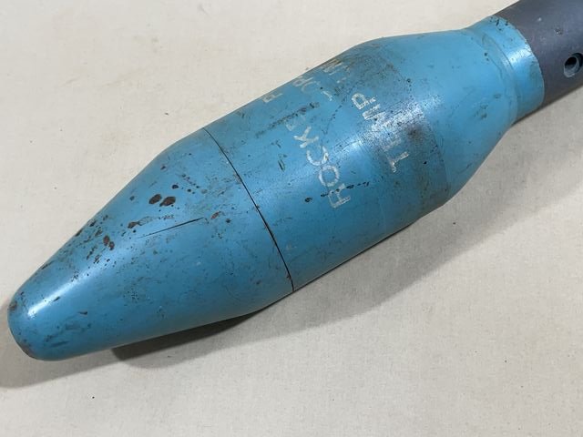 Original Korean War Era US 3.5' Super Bazooka Training Rocket, M29A2 — image 2