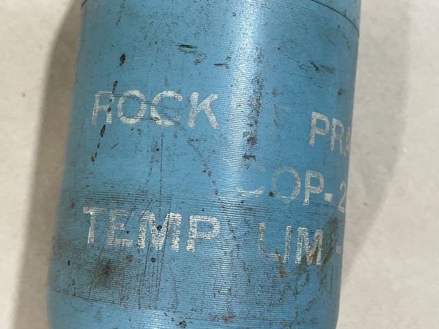 Original Korean War Era US 3.5' Super Bazooka Training Rocket, M29A2 — image 5