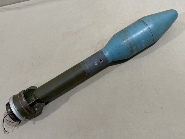 Original Korean War Era US 3.5' Super Bazooka Training Rocket, M29A2 — image 8
