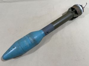 Original Korean War Era US 3.5' Super Bazooka Training Rocket, …